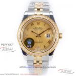 N9 Factory 904L Rolex Datejust II 41mm Jubilee Watch - Champagne Dial Diamond ETA 2836 Automatic 